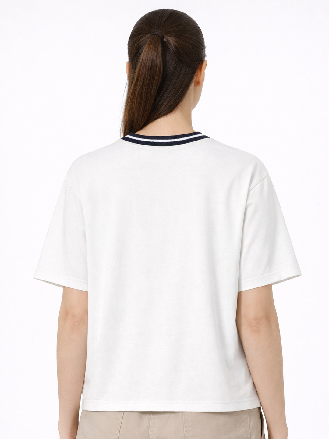 Women White Oversized T-Shirt