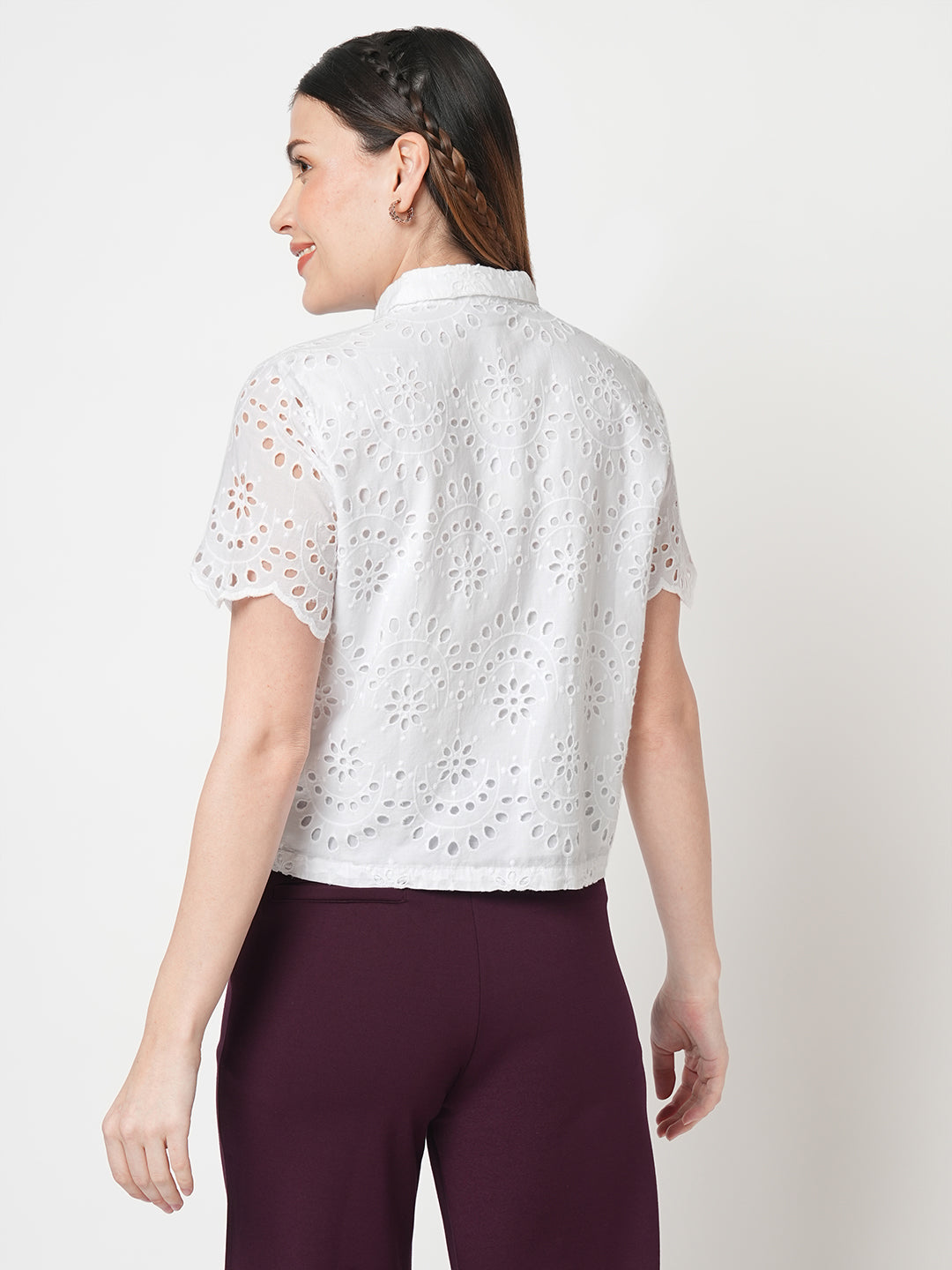 Women Schiffli Shirt