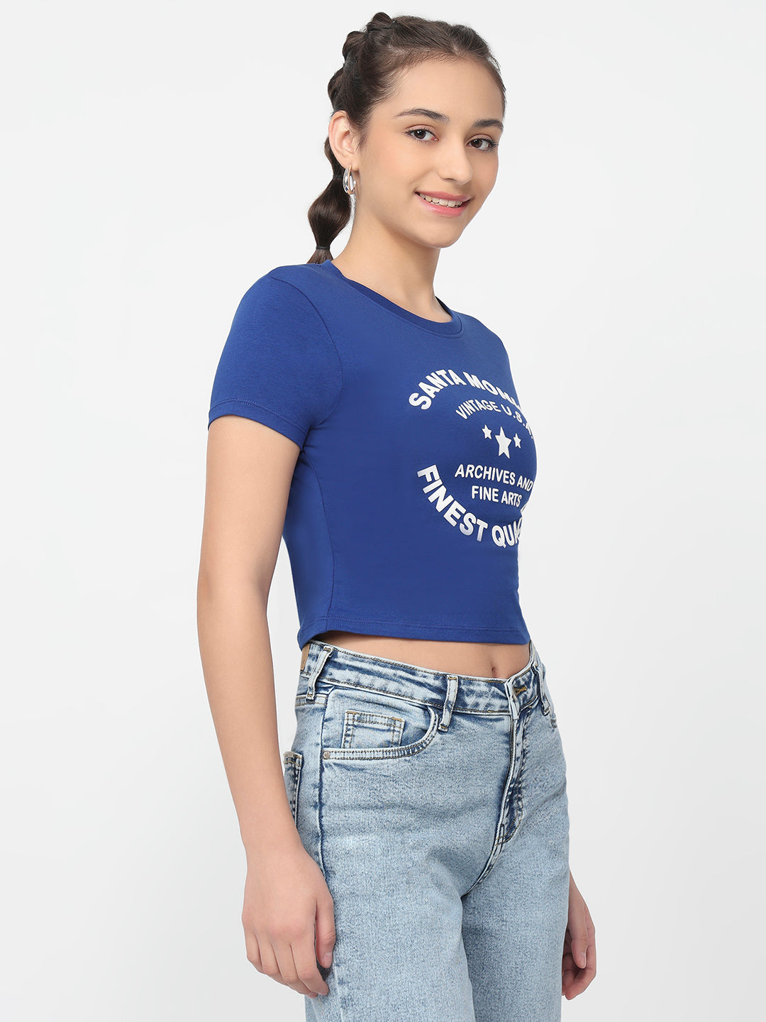 Women Indigo Genz Tees