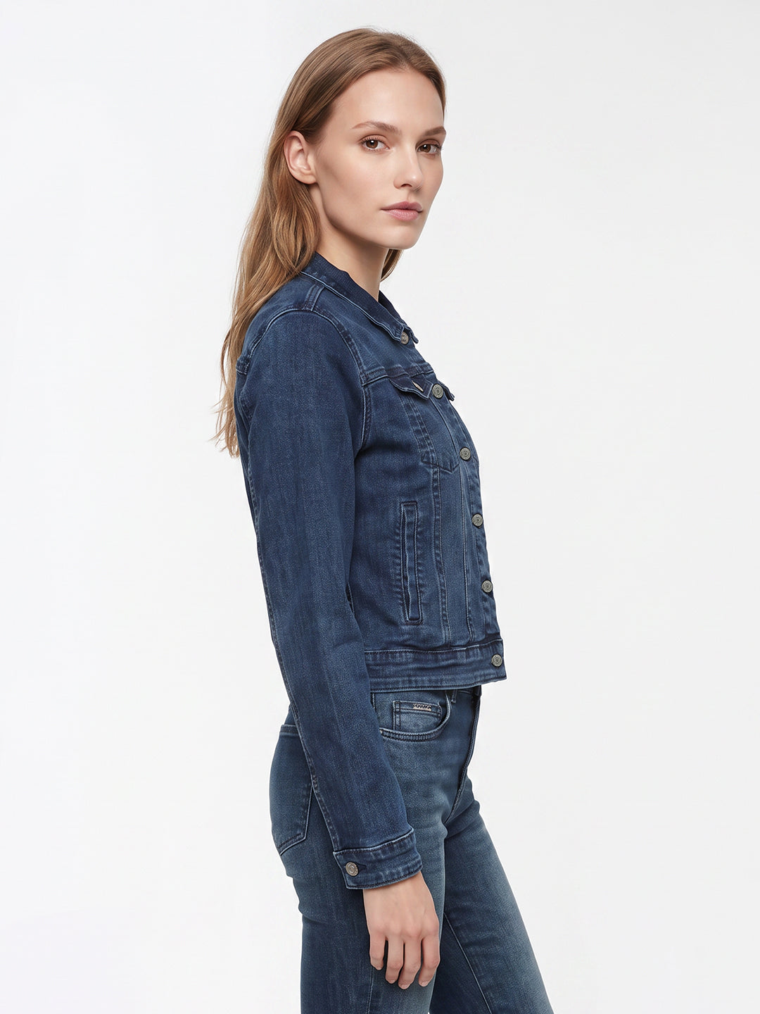 Women Dark Blue Jacket