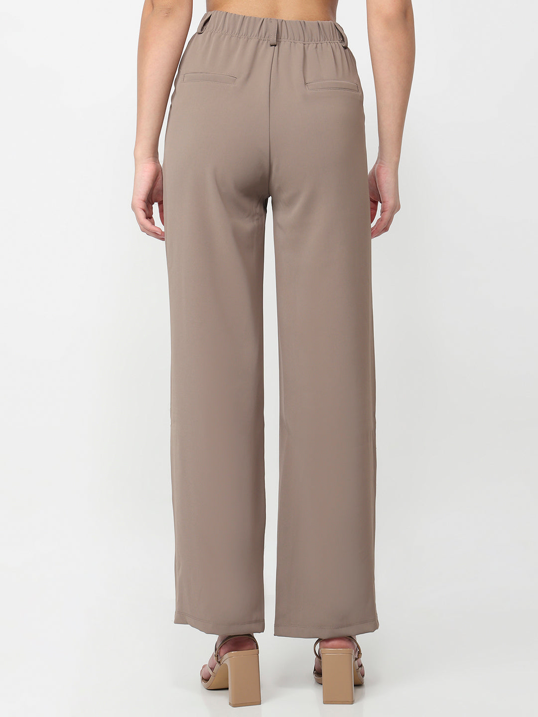 Women Stone Wide Leg Korean Pants