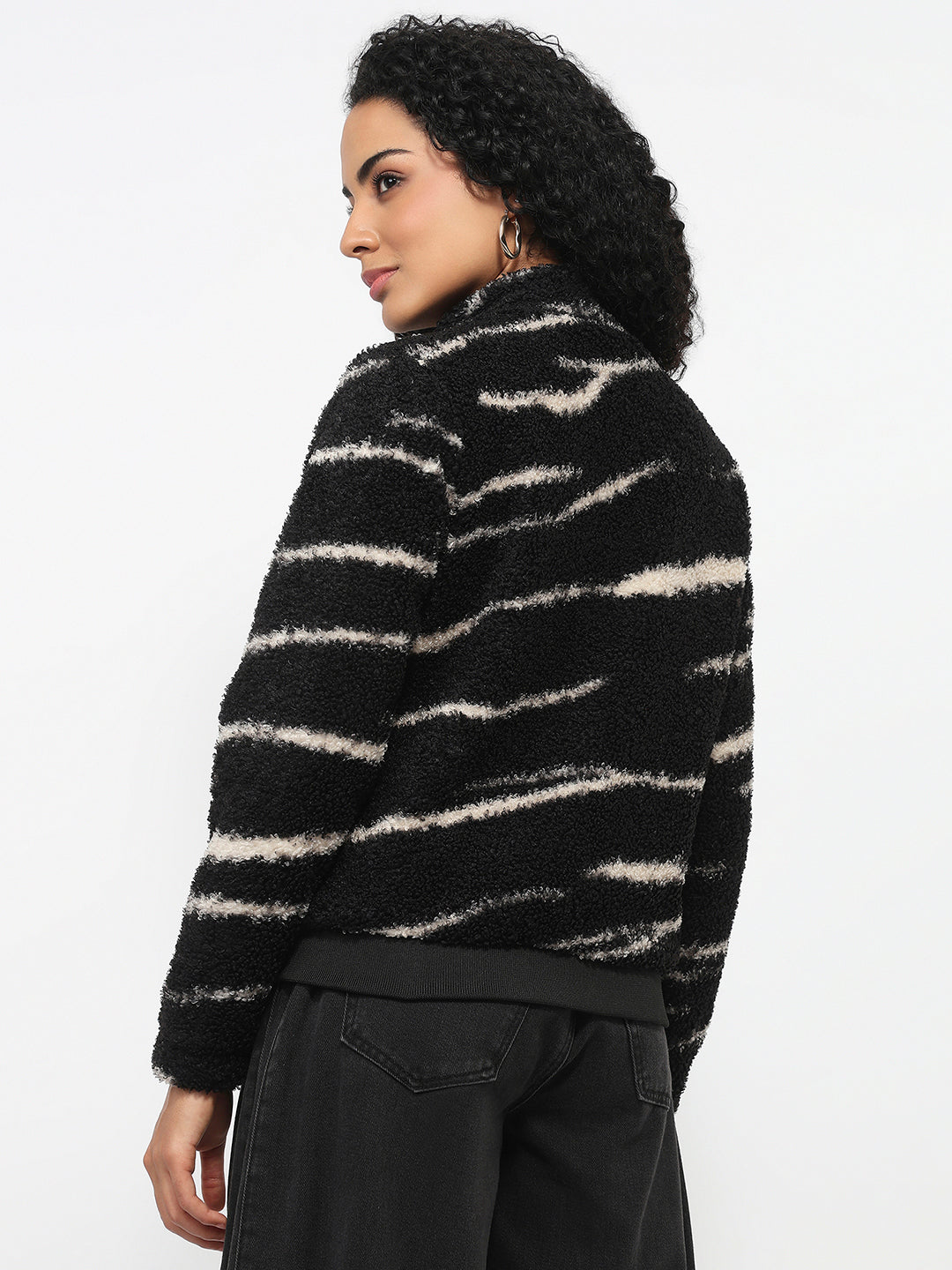 Women Black Winter Jacket