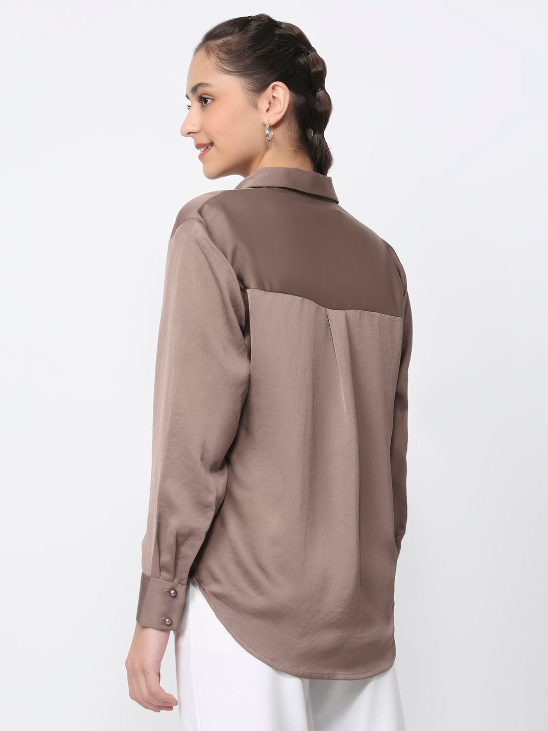 Women Oyster Oversized Shirt