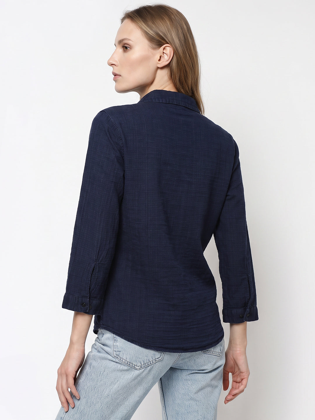 Women Indigo Shirt