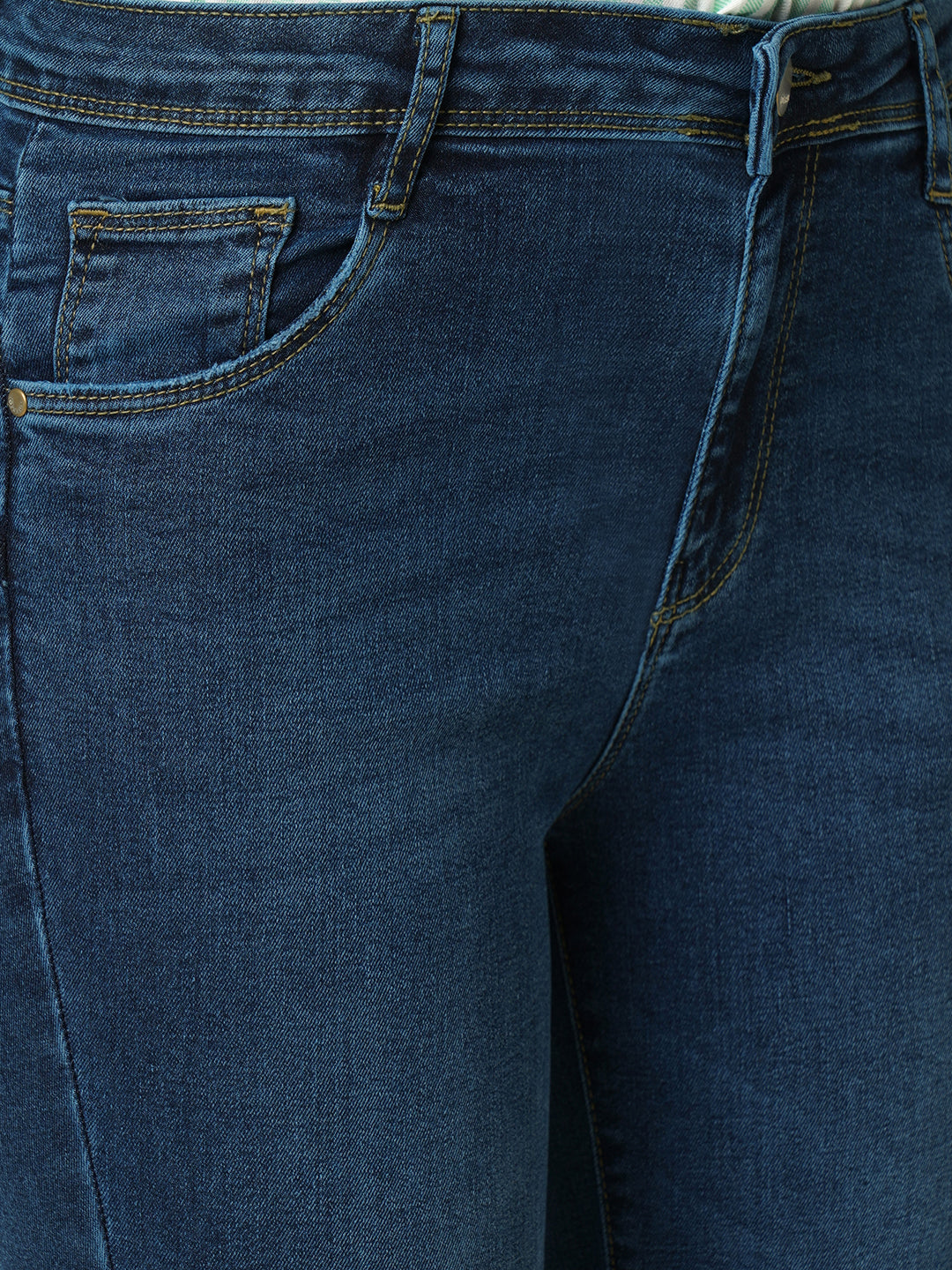Women Mid-Rise Push Up Super Skinny Jeans