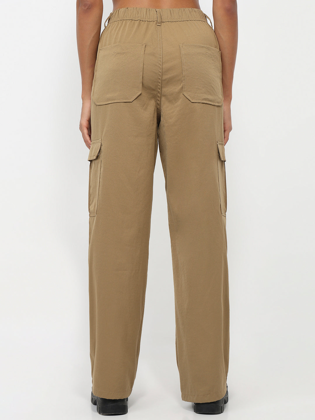 Women Sand Mid-Rise Cargo