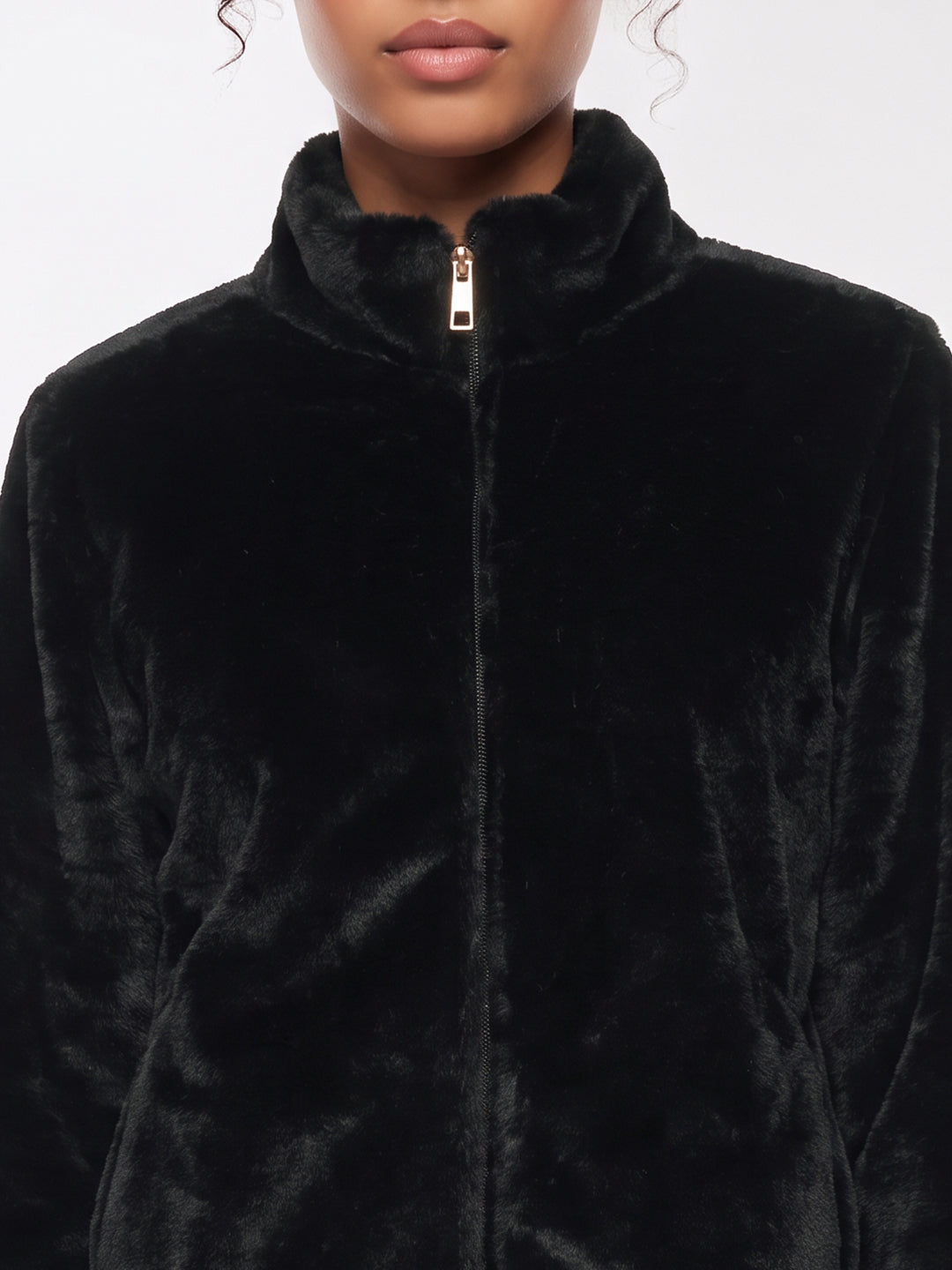 Black Winter Soft Jacket