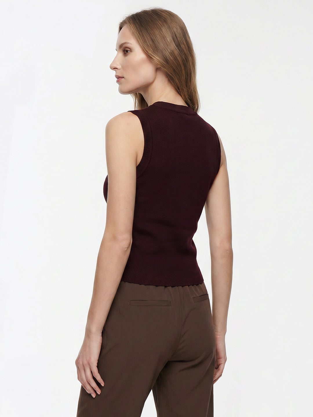 Women Wine Tank Top
