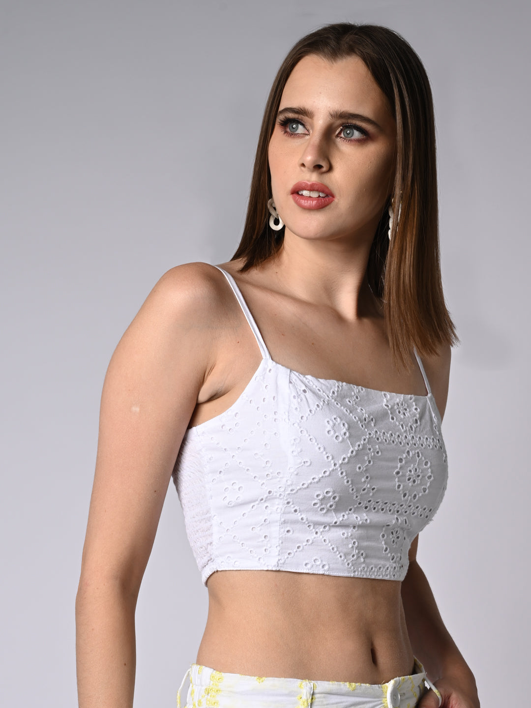 Women  Self Design Slim Fit Bustier