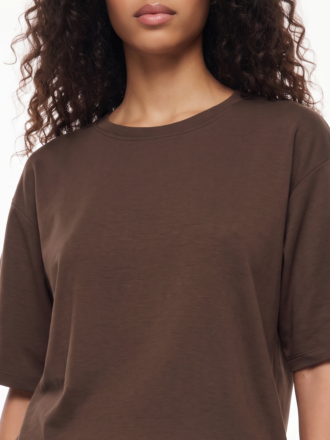 Brown Oversized T-Shirt