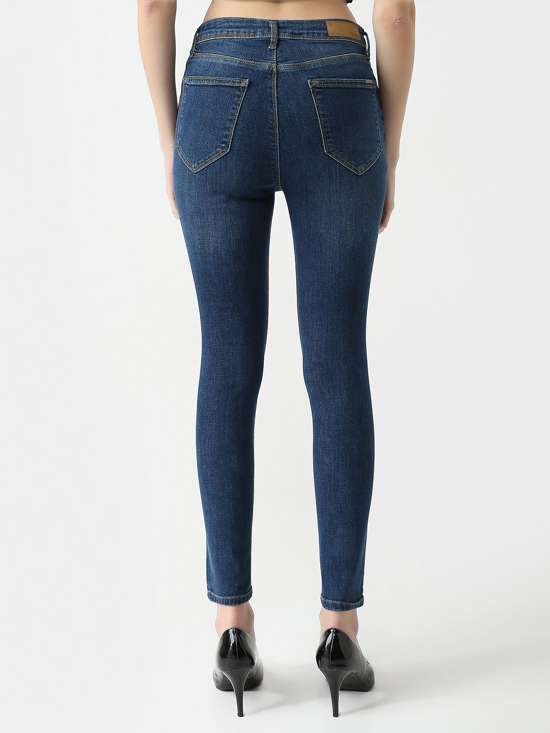 Women Blue Sky High Skinny Jeans