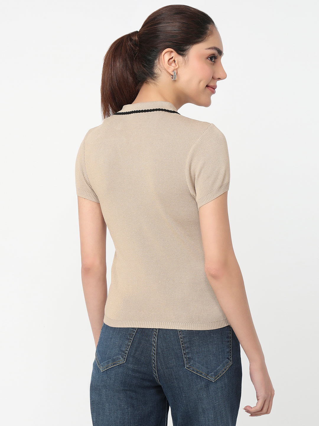Women Summer Sand Slim Flat Knit