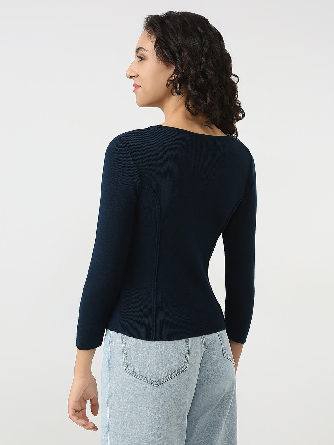 Women Flat Knit Top