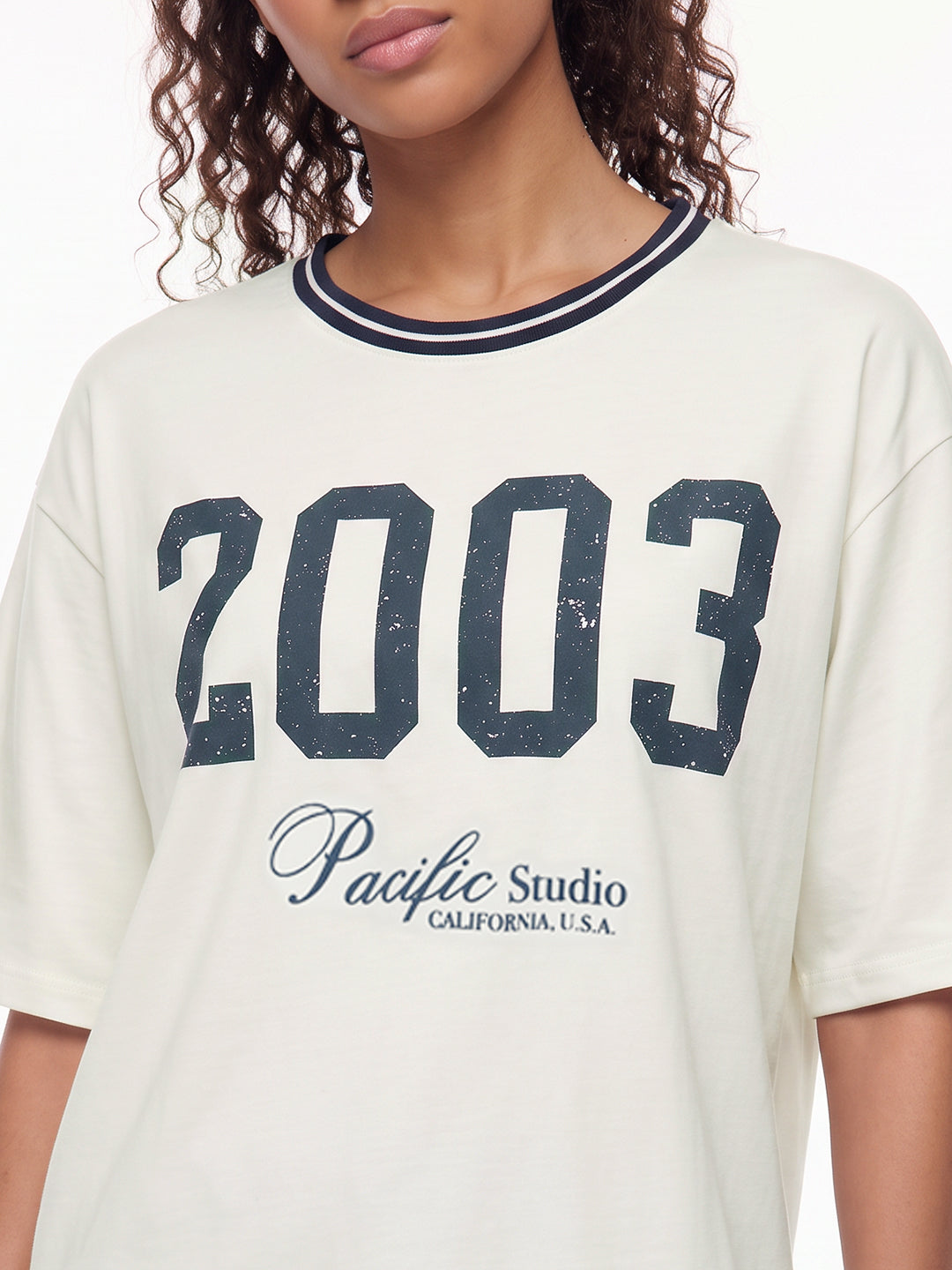 Off White Oversized T-Shirt