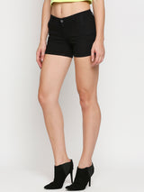 K4041 High Rise Slim Shorts