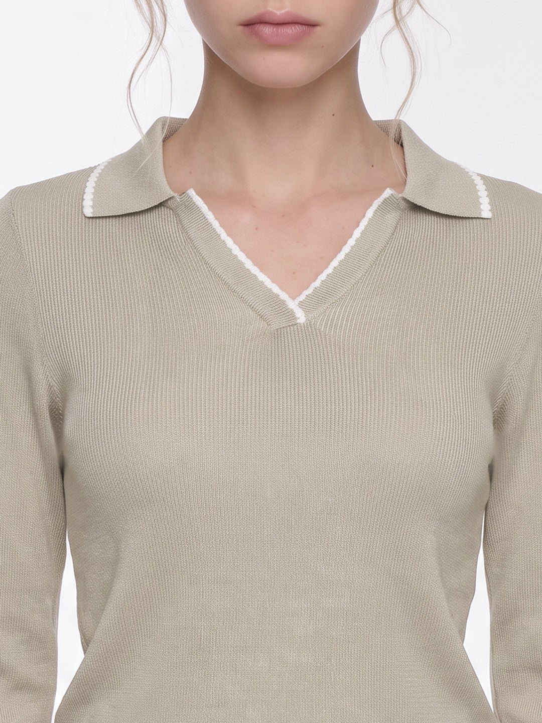 Champagne Flat Knit