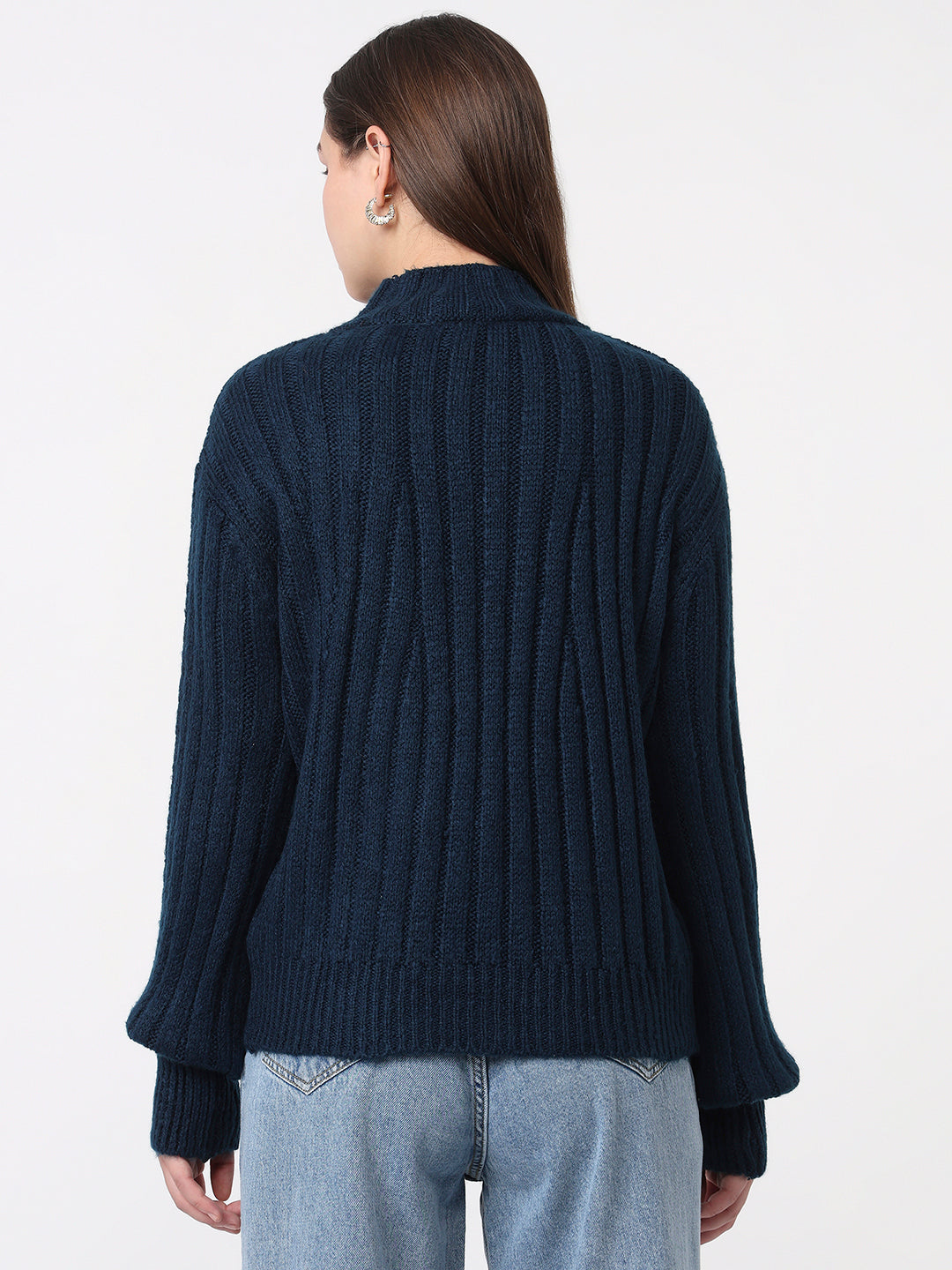 Women Airforce Slim Fit Sweater