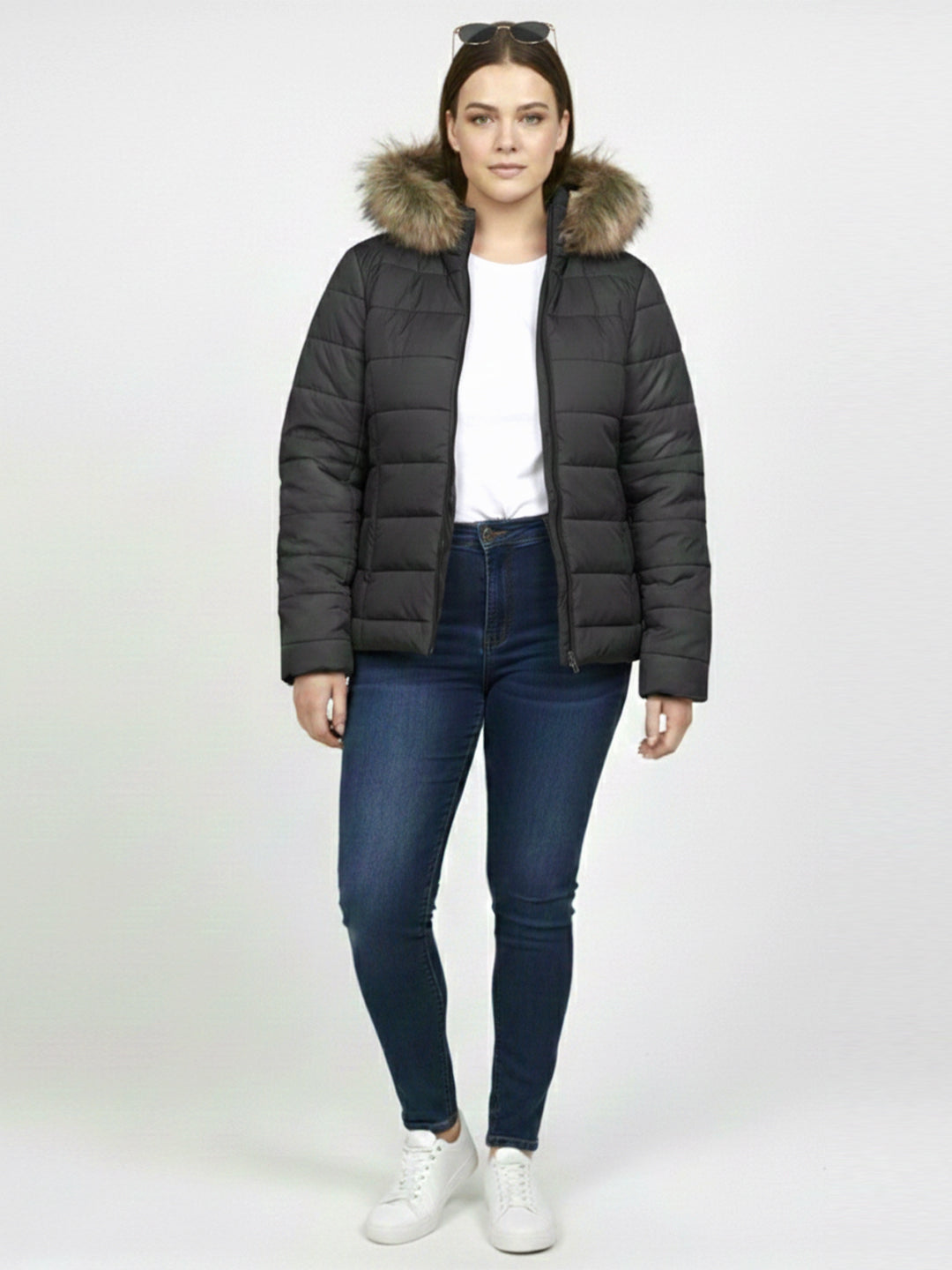 Women Black Winter Jacket