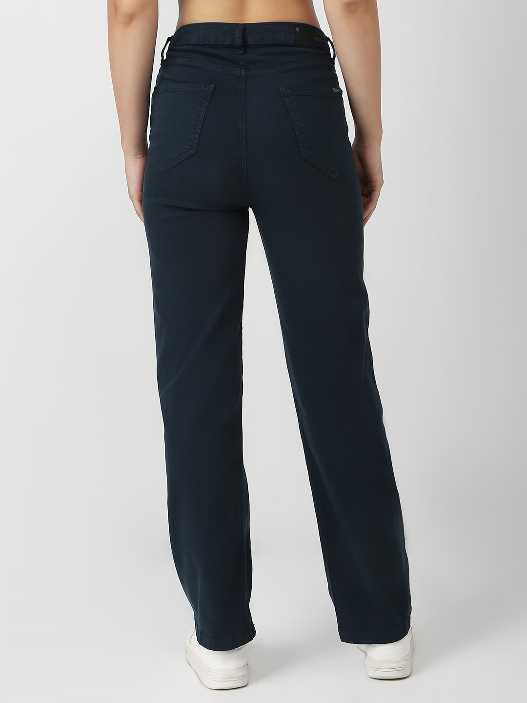 Women Airforce Loose Straight Jeans