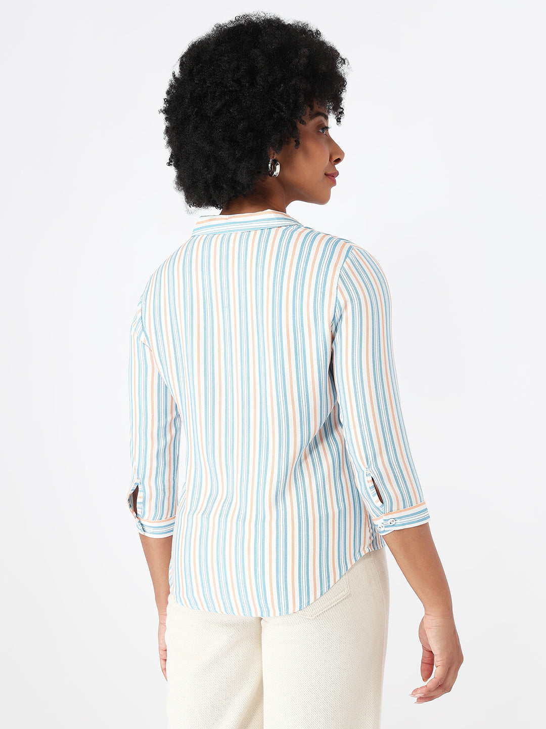 Women Multi Slim Fit Shirt