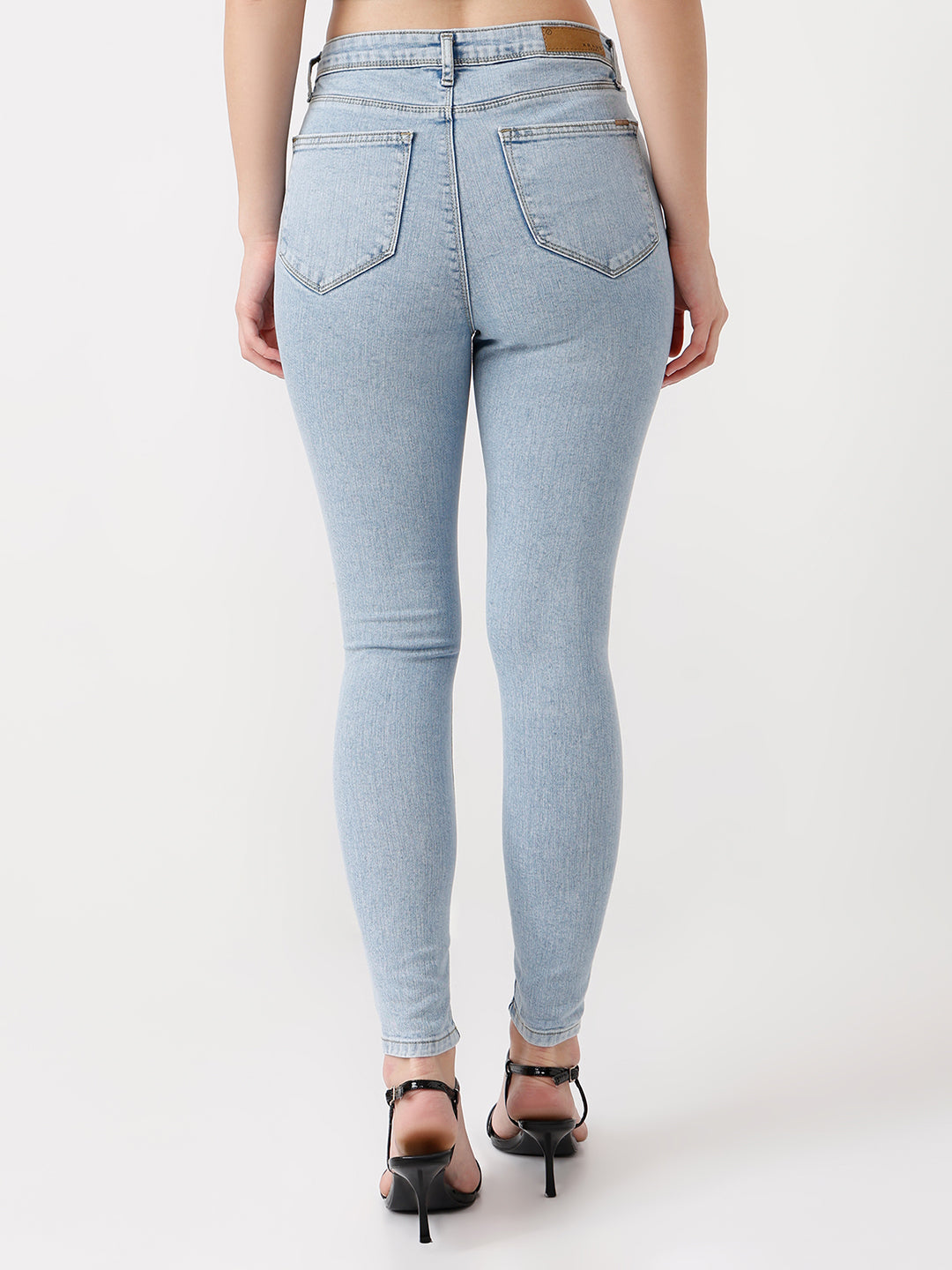 Women Blue Sky High Skinny Jeans