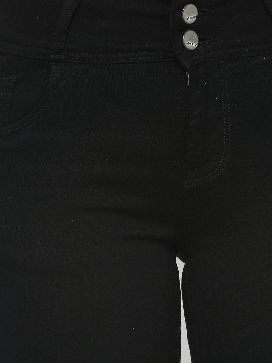 Women Black High-Rise Skinny Jeans