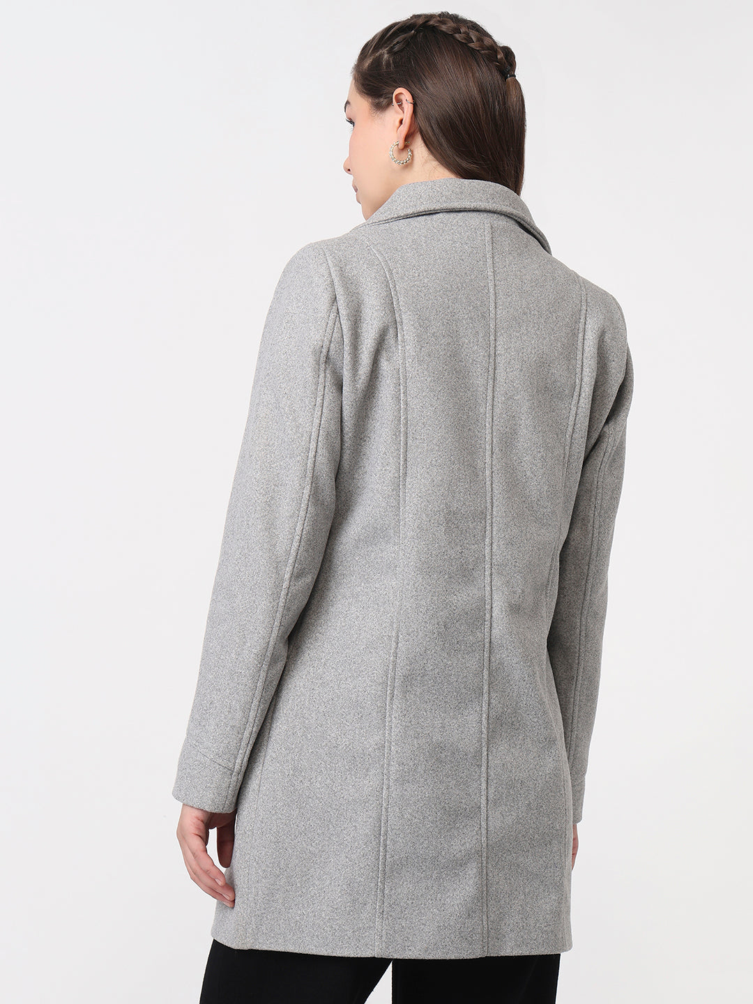 Women Light Grey Coat