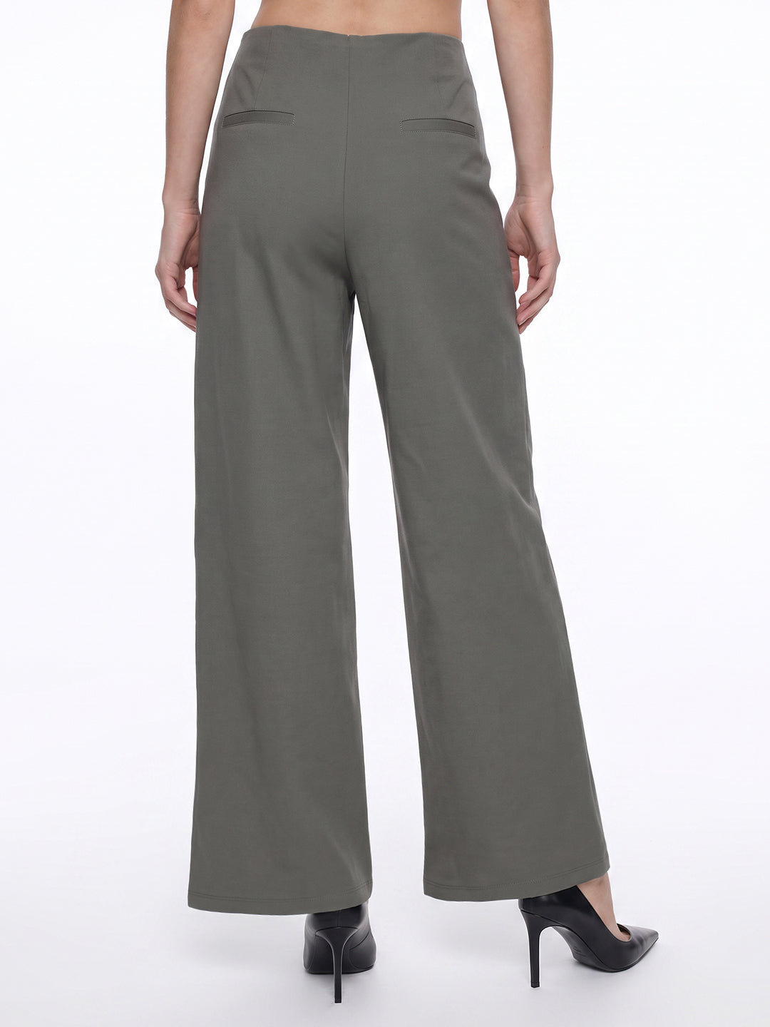 Oyster Super Wide Leg Treggings