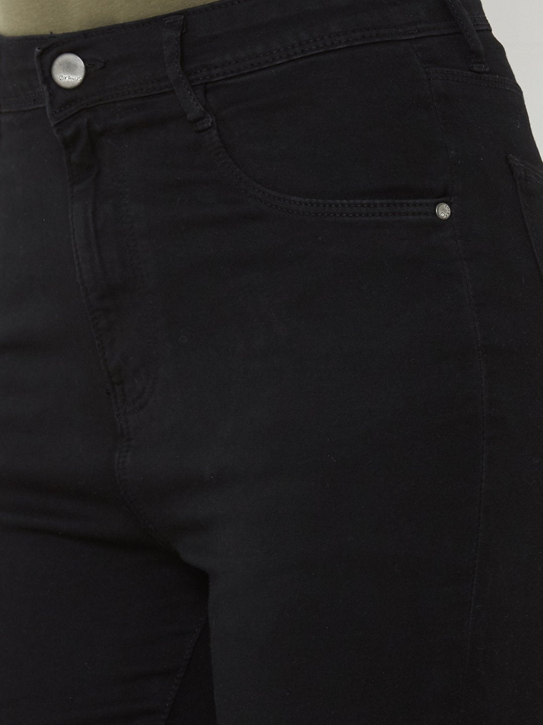Women Black High-Rise Super Skinny Jeans