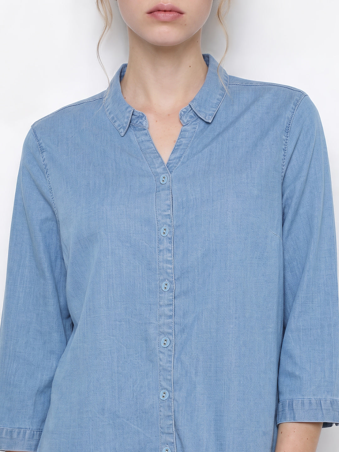Blue Denim Shirt