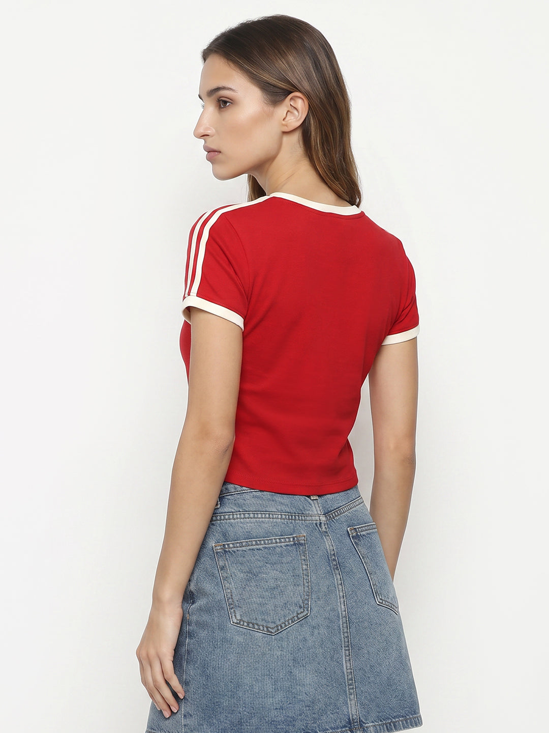 Women Red Genz Tees