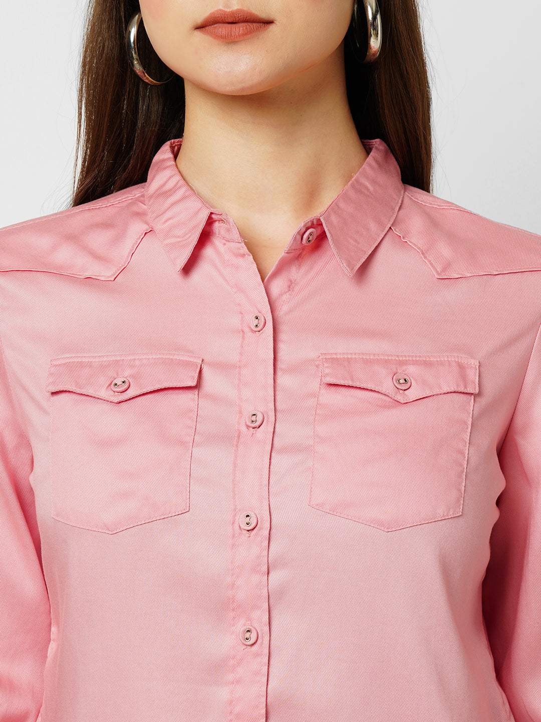 Women Blush Pink Shirt