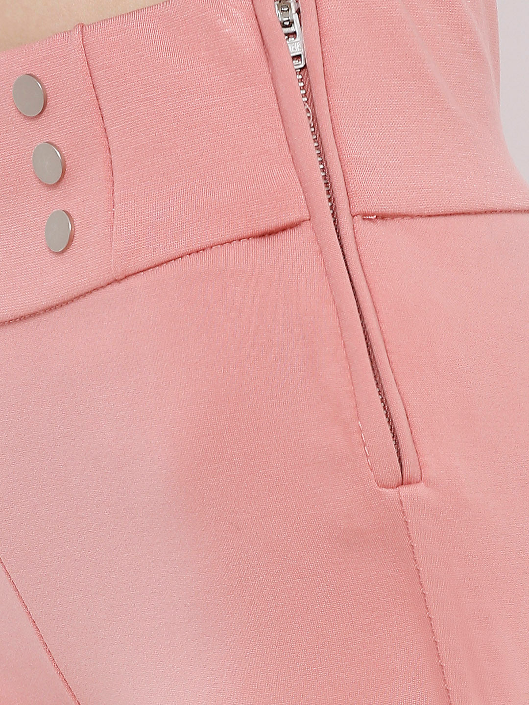 Women Blush Pink Treggings