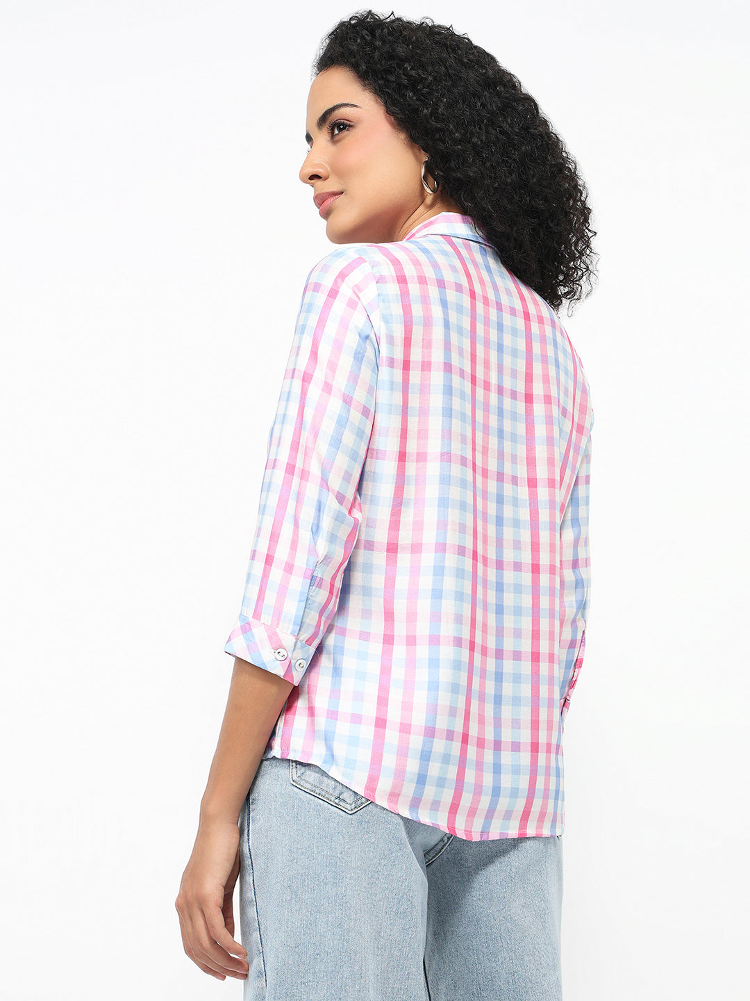 Women Multi Checked Shirt