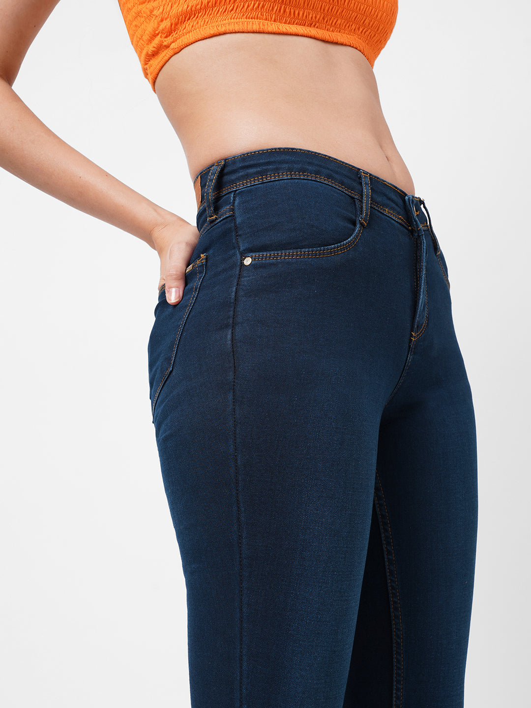 Women High-Rise Tummy Tucker Slimming Jeans