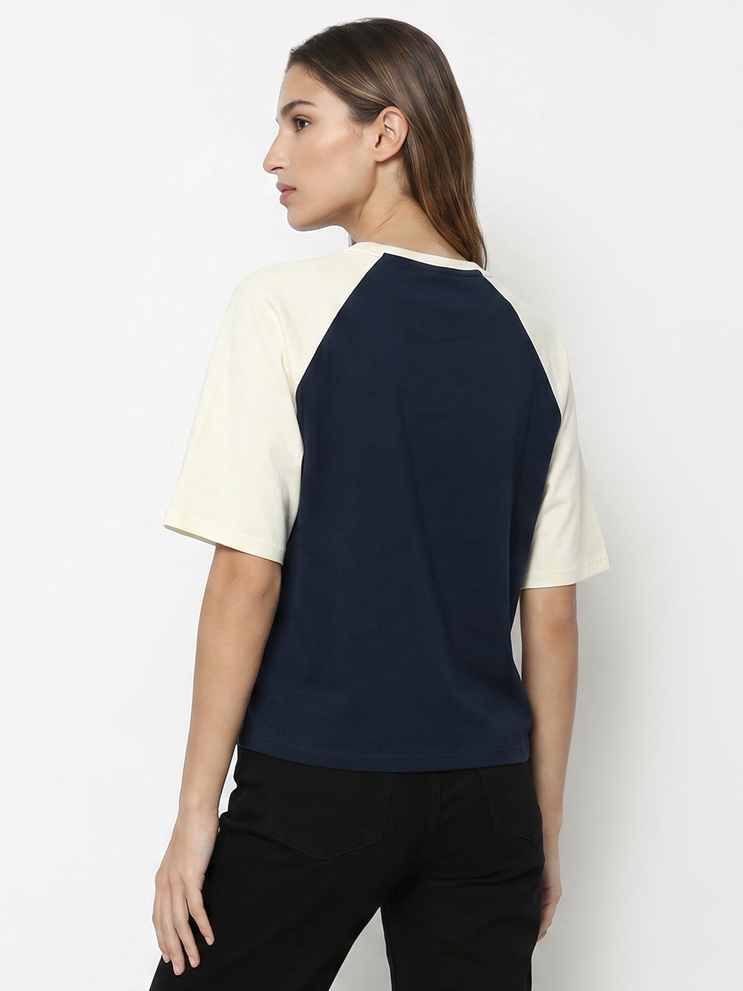Women Airforce/Ivory Crop Tees