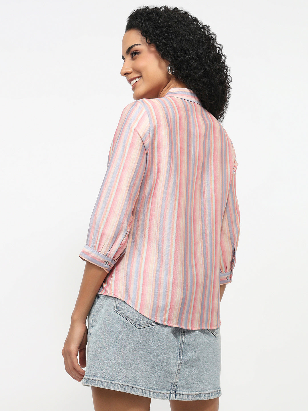 Women Multi Striped Shirt