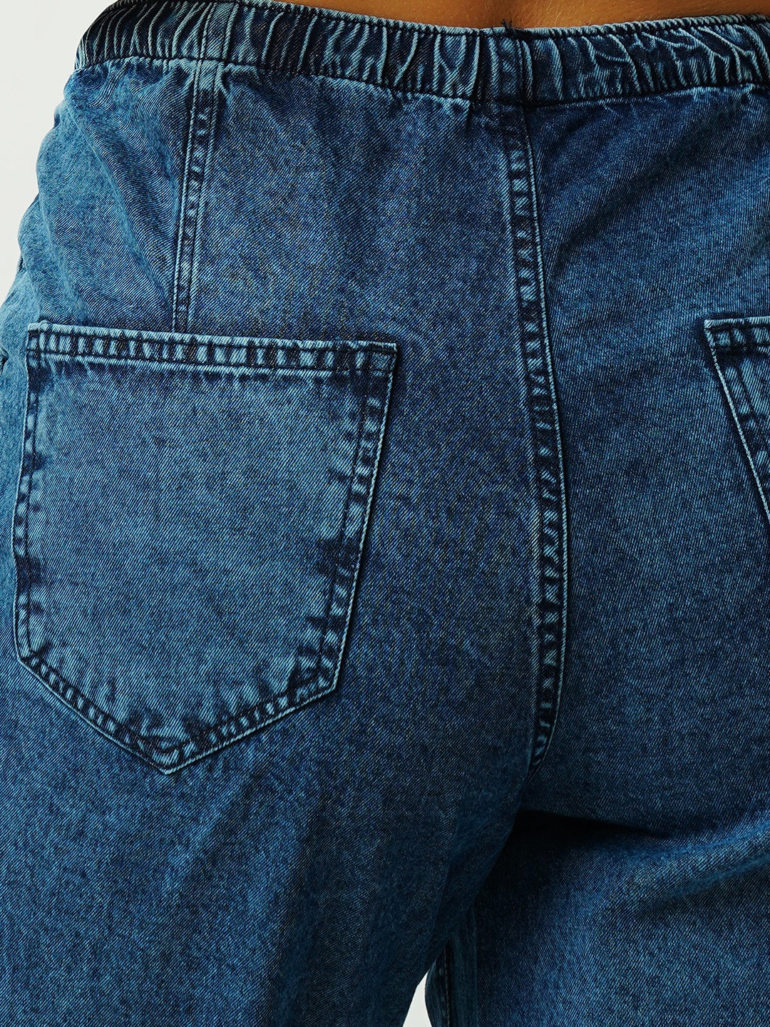 Women High-Rise Parachute Fit Jeans