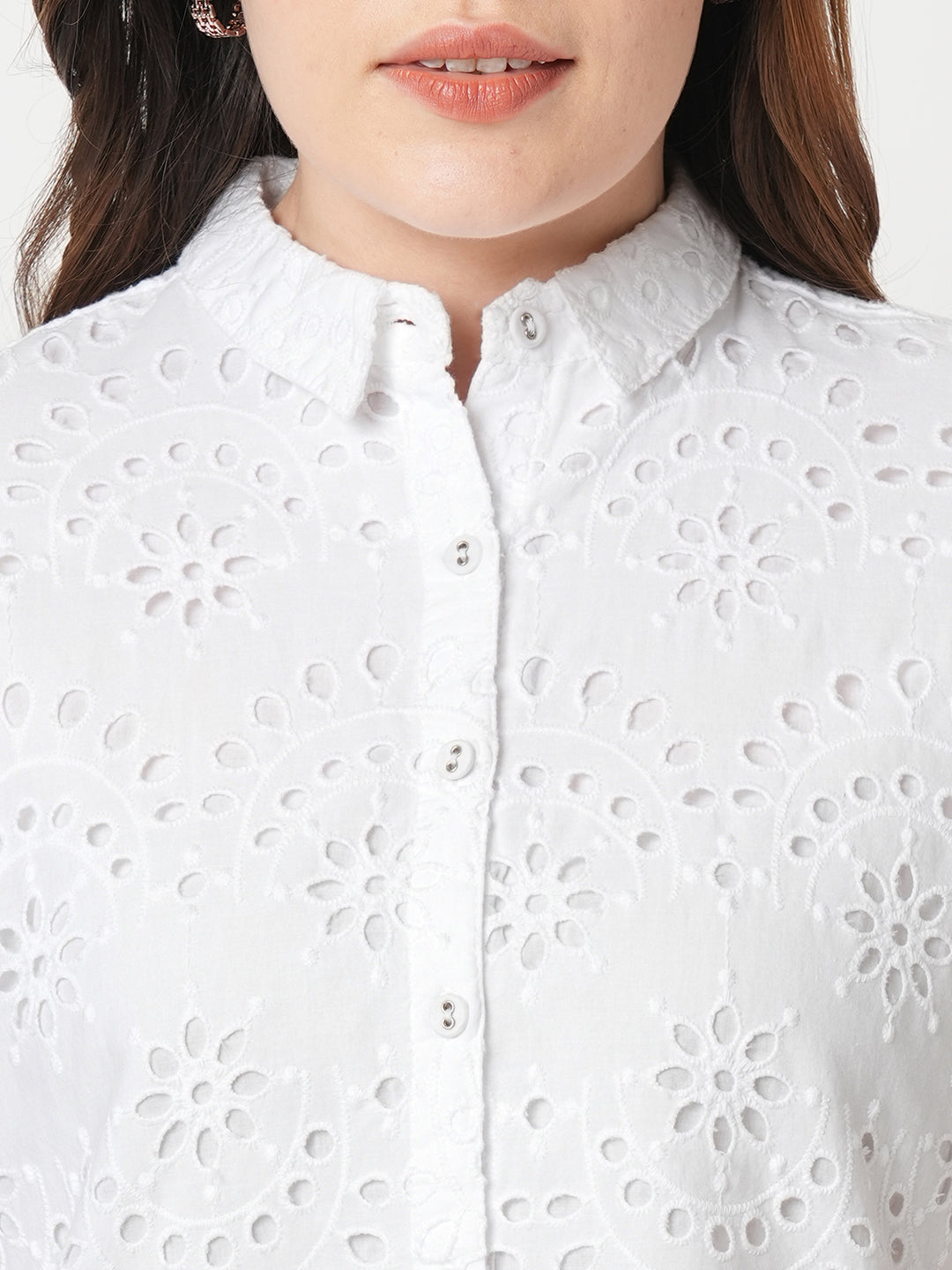 Women Schiffli Shirt