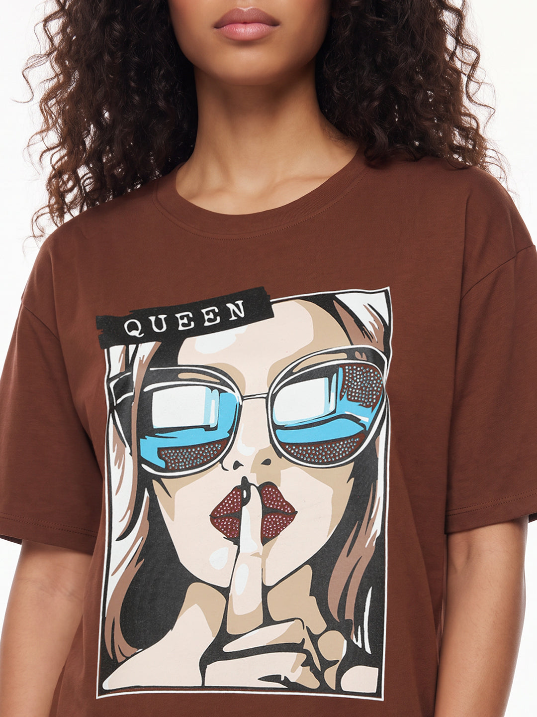 Sepia Oversized T-Shirt