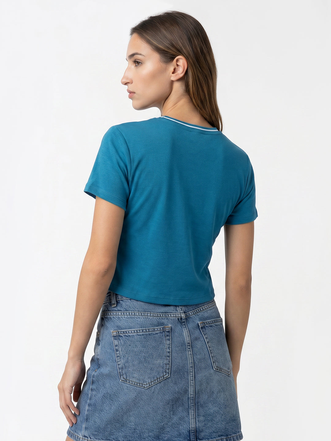 Women Dark Teal Genz Tees