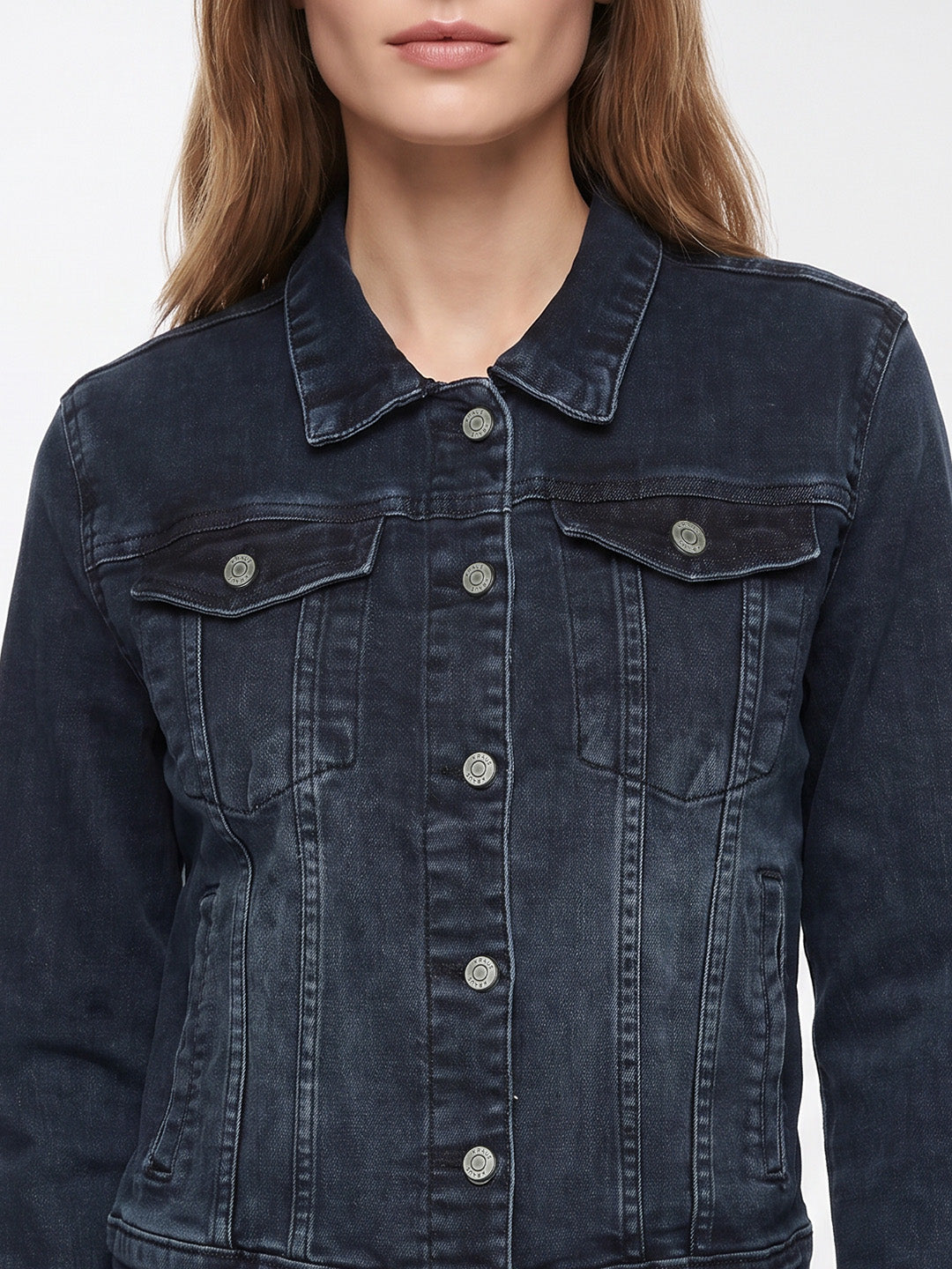 Women Slate Blue Jacket