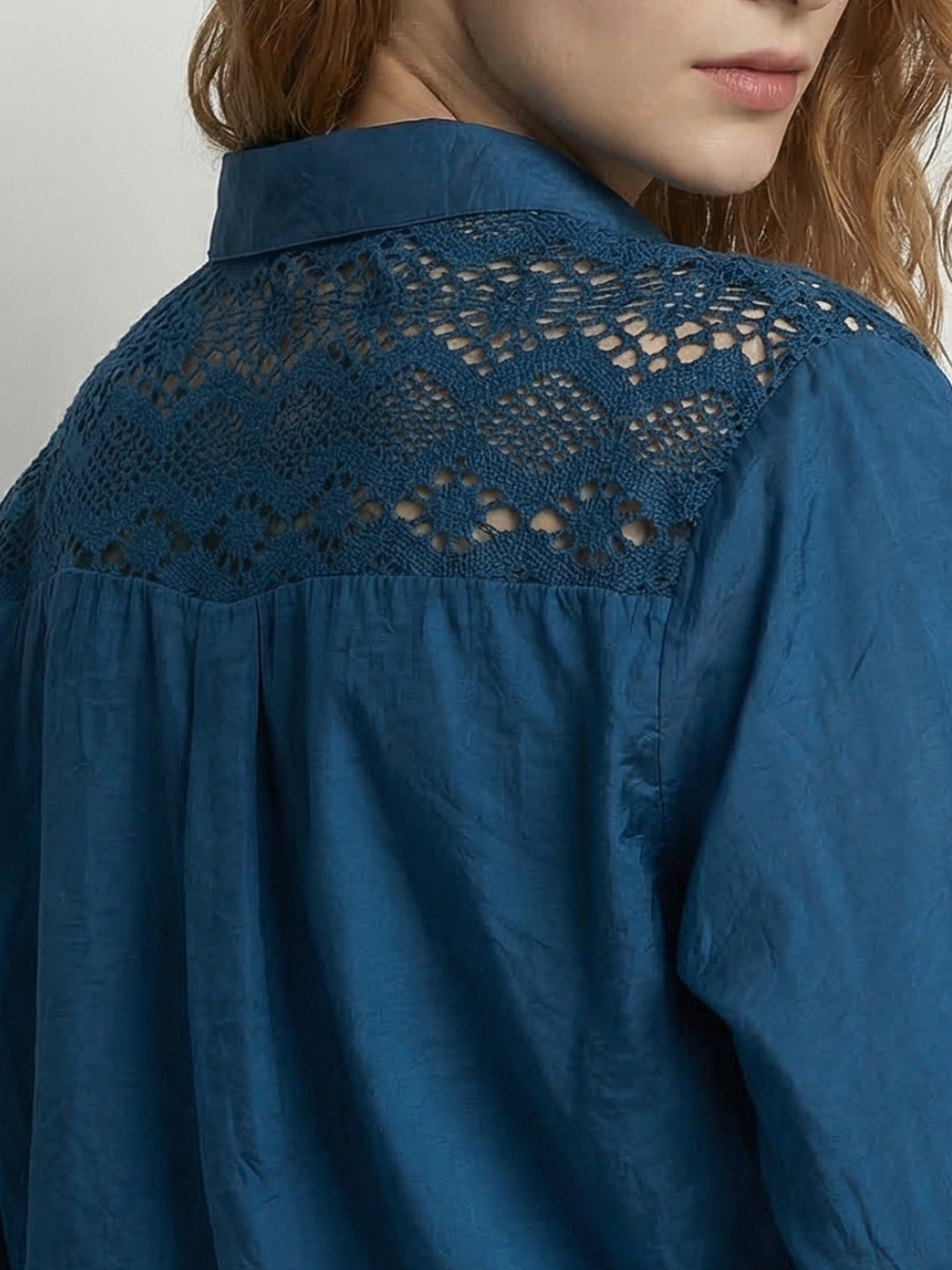 Women Star Sapphire Oversized Shirt