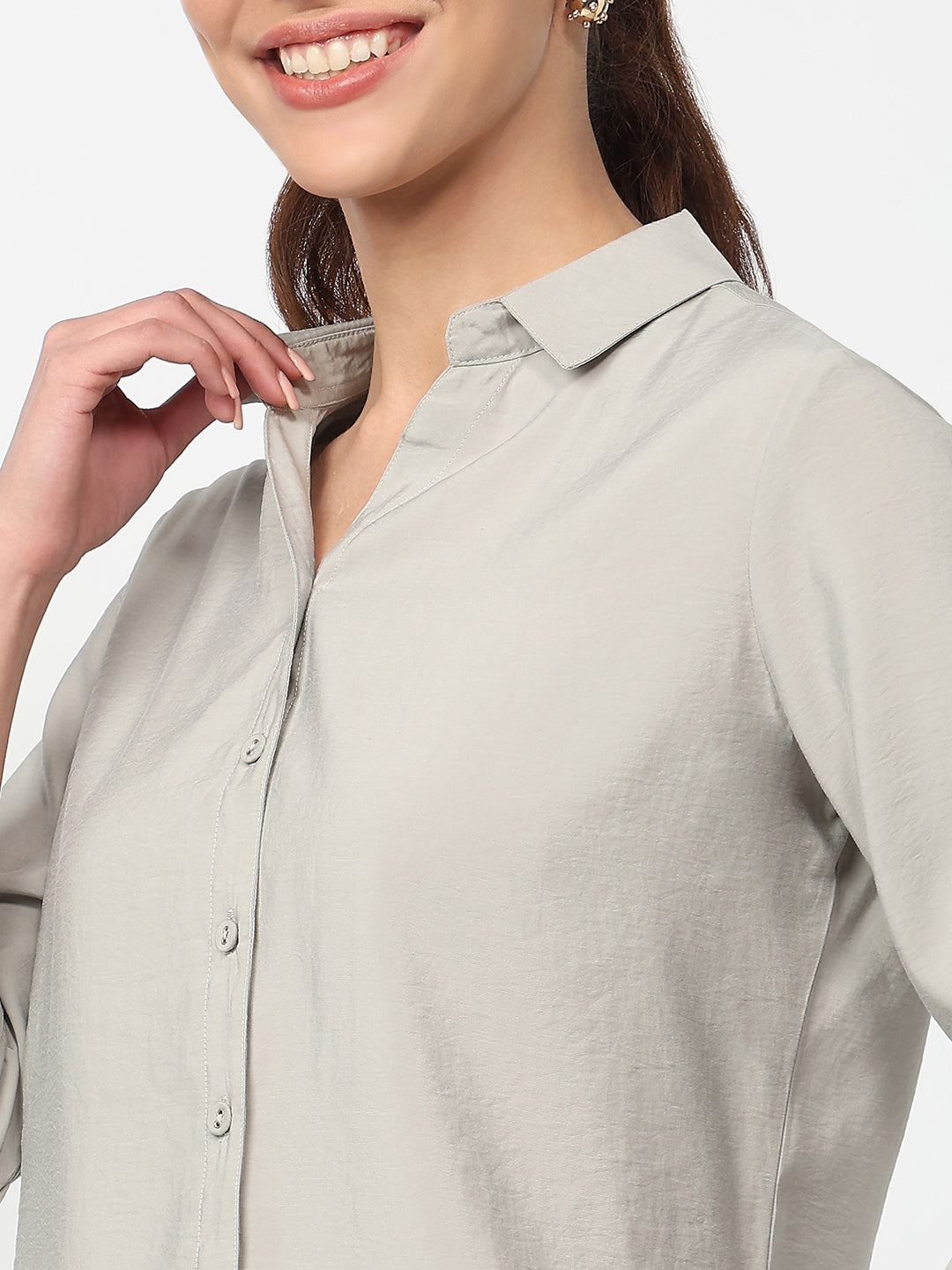 Women Cloud Slim Shirt