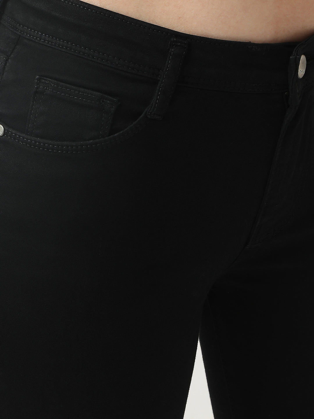Women Black High-Rise Skinny Jeans