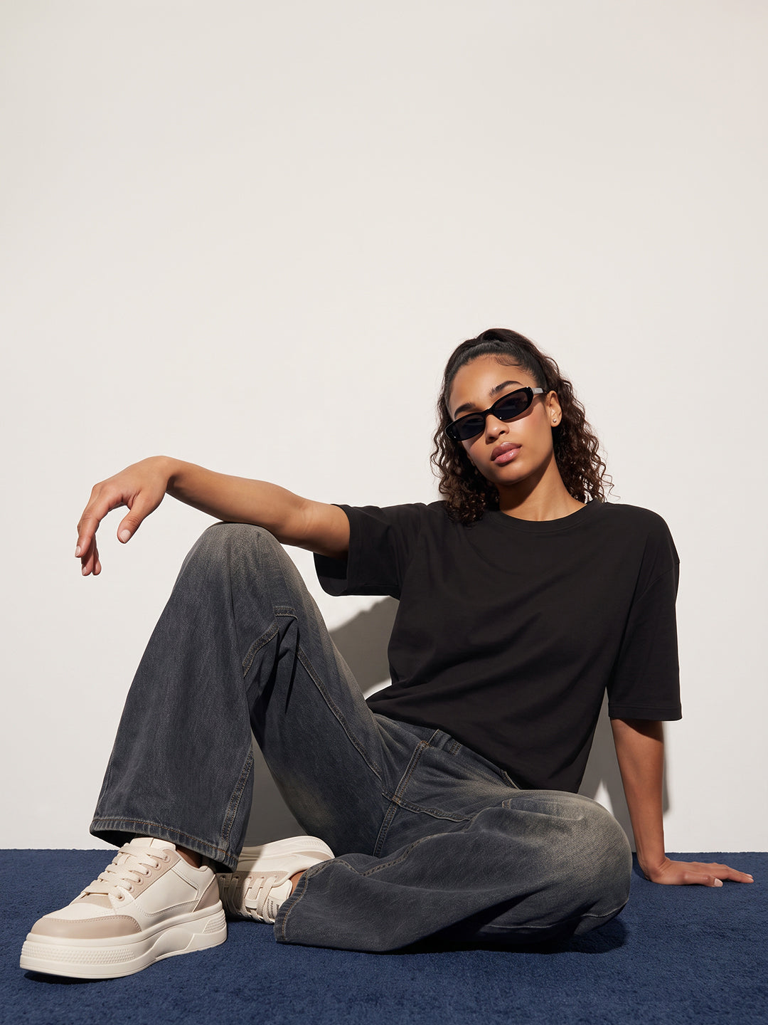 Black Oversized T-Shirt
