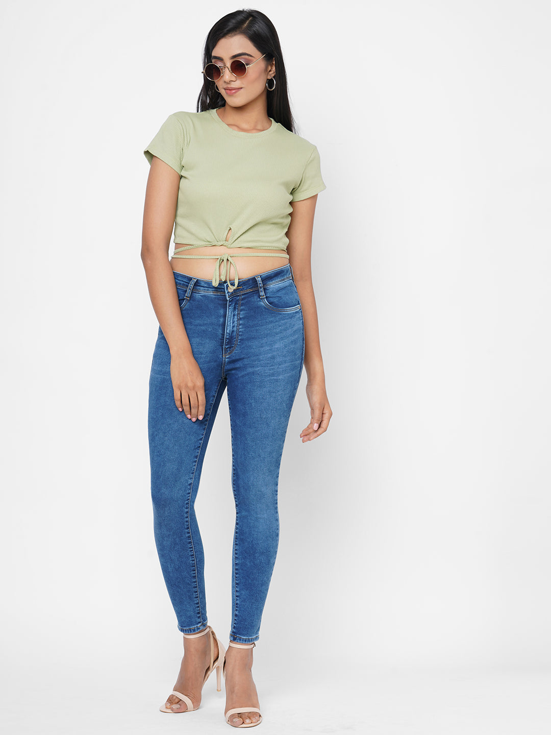 Women High-Rise Skinny Fit Jeans