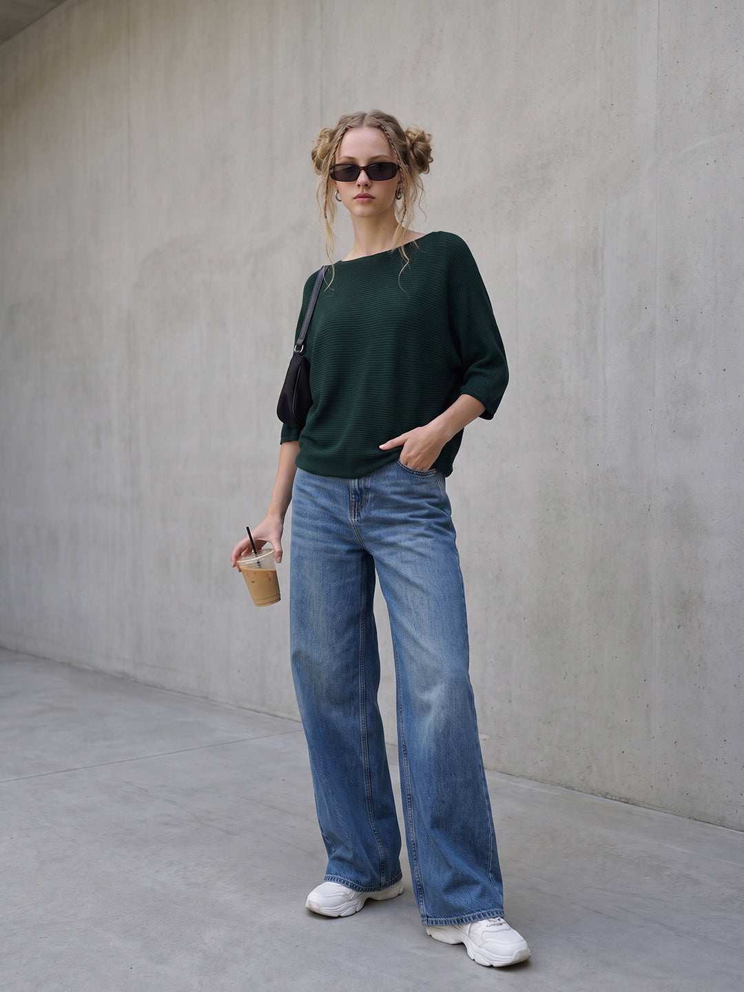 Bottle Green Batsleeve