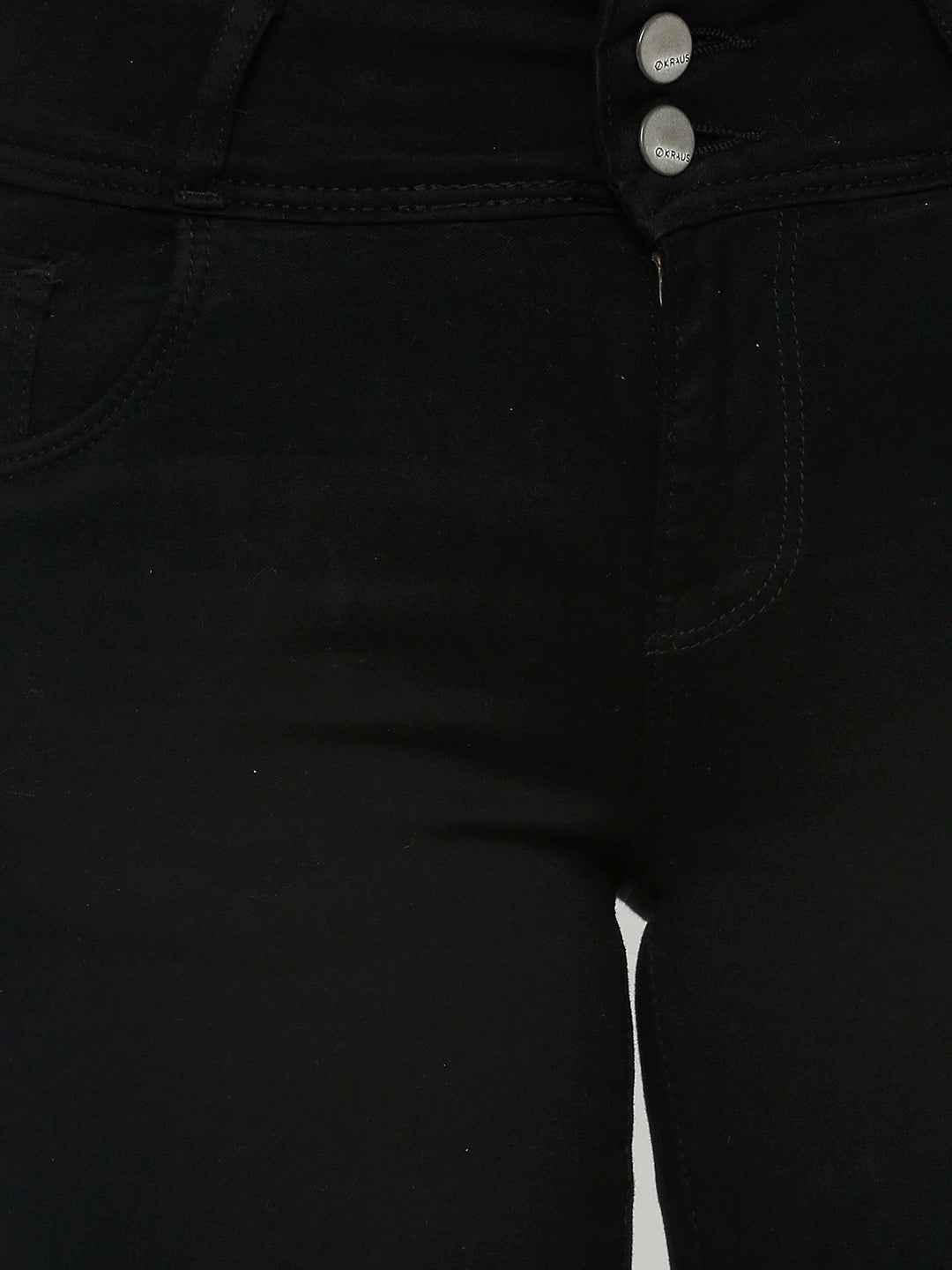 Women Black High-Rise Skinny Jeans