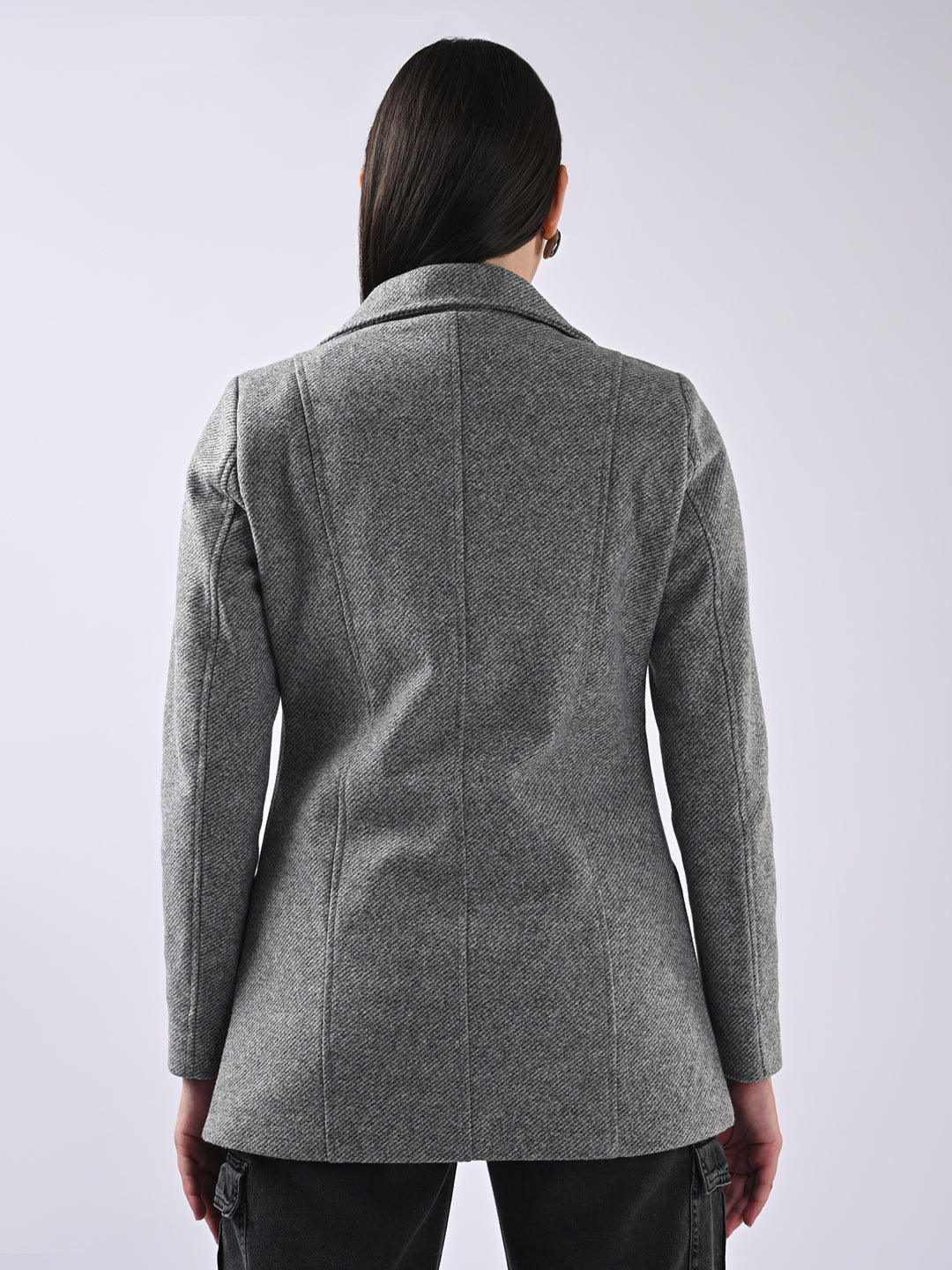 Women Dark Grey Coat